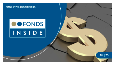 Titelbild FONDSinside Juni 2025 - Sonne, die durch Wolken bricht